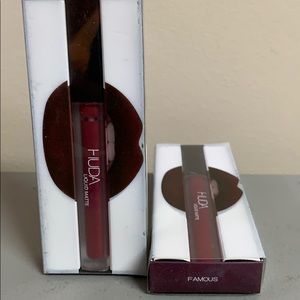 New Huda Liquid Matte lipstick FAMOUS